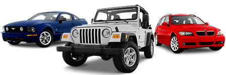 2005 Mustang Coupe Jeep Wrangler, and BMW